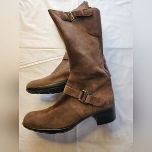 Prada Brown Suede Women's Boots